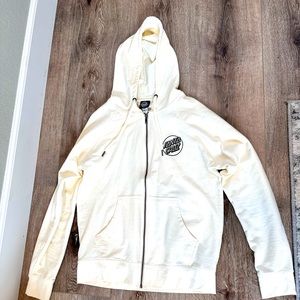 Women’s medium Santa Cruz zip up hoodie